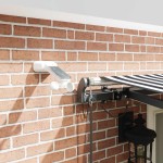 vidaXL Copertină retractabilă automat cu LED, antracit/alb, 500x300 cm
