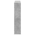 vidaXL Bibliotecă, gri beton, 137,5x29x137,5 cm, lemn prelucrat vidaXL Bibliotecă, gri beton, 137,5x29x137,5 cm, lemn prelucrat