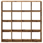 vidaXL Bibliotecă, lemn vechi, 137,5x29x137,5 cm, lemn prelucrat vidaXL Bibliotecă, lemn vechi, 137,5x29x137,5 cm, lemn prelucrat