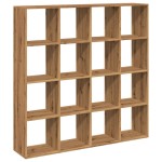 vidaXL Bibliotecă, stejar artizanal, 137,5x29x137,5 cm, lemn prelucrat vidaXL Bibliotecă, stejar artizanal, 137,5x29x137,5 cm, lemn prelucrat