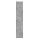 vidaXL Bibliotecă, gri beton, 102x29x143 cm, lemn prelucrat vidaXL Bibliotecă, gri beton, 102x29x143 cm, lemn prelucrat