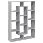 vidaXL Bibliotecă, gri sonoma, 102x29x143 cm, lemn prelucrat vidaXL Bibliotecă, gri sonoma, 102x29x143 cm, lemn prelucrat