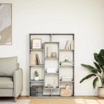 vidaXL Bibliotecă, gri sonoma, 102x29x143 cm, lemn prelucrat vidaXL Bibliotecă, gri sonoma, 102x29x143 cm, lemn prelucrat