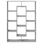 vidaXL Bibliotecă, gri sonoma, 102x29x143 cm, lemn prelucrat vidaXL Bibliotecă, gri sonoma, 102x29x143 cm, lemn prelucrat