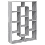 vidaXL Bibliotecă, gri sonoma, 102x29x143 cm, lemn prelucrat vidaXL Bibliotecă, gri sonoma, 102x29x143 cm, lemn prelucrat