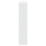 vidaXL Bibliotecă, alb, 132x29x141,5 cm, lemn prelucrat vidaXL Bibliotecă, alb, 132x29x141,5 cm, lemn prelucrat