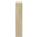 vidaXL Bibliotecă, stejar Sonoma, 132x29x141,5 cm, lemn prelucrat vidaXL Bibliotecă, stejar Sonoma, 132x29x141,5 cm, lemn prelucrat