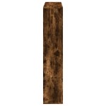 vidaXL Bibliotecă, stejar fumuriu, 132x29x141,5 cm, lemn prelucrat vidaXL Bibliotecă, stejar fumuriu, 132x29x141,5 cm, lemn prelucrat