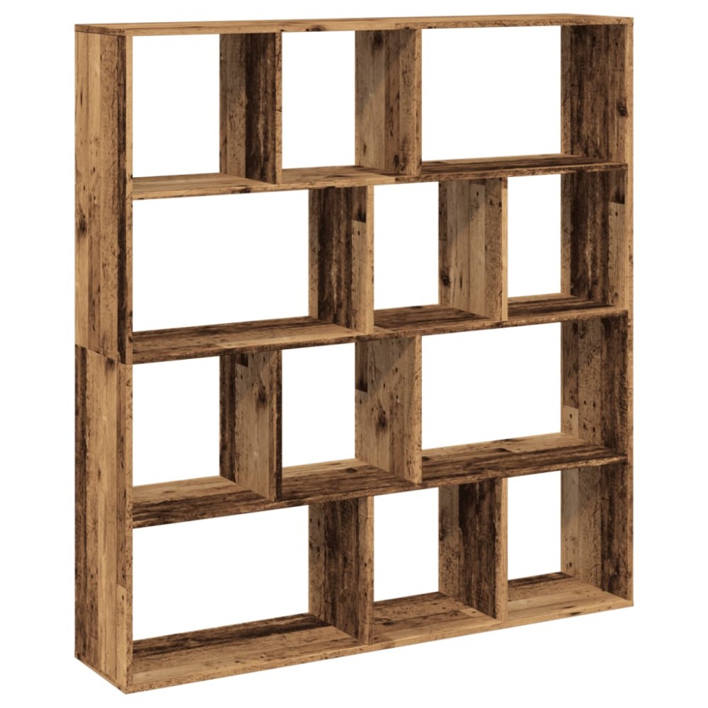 vidaXL Bibliotecă, lemn vechi, 132x29x141,5 cm, lemn prelucrat