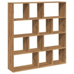 vidaXL Bibliotecă, stejar artizanal, 132x29x141,5 cm, lemn prelucrat vidaXL Bibliotecă, stejar artizanal, 132x29x141,5 cm, lemn prelucrat