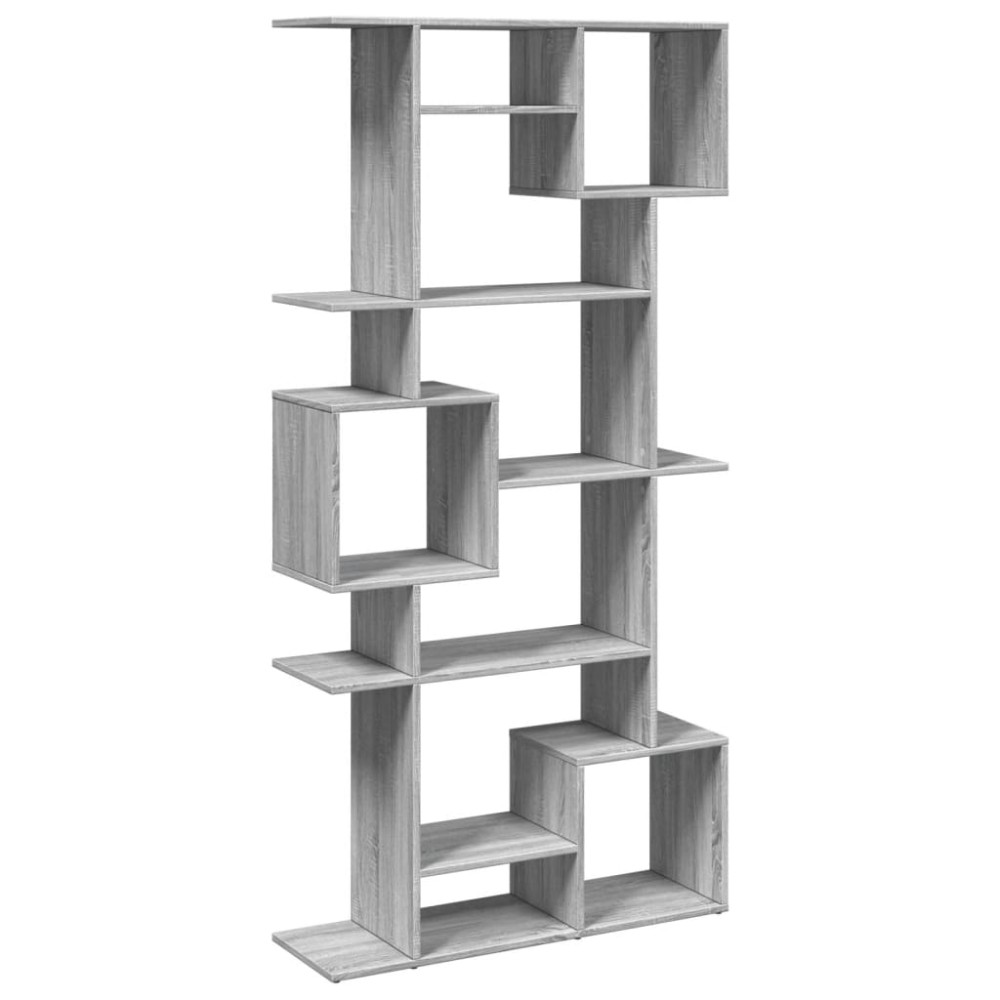 vidaXL Bibliotecă, gri sonoma, 92x29x188 cm, lemn prelucrat