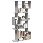 vidaXL Bibliotecă, gri sonoma, 92x29x188 cm, lemn prelucrat vidaXL Bibliotecă, gri sonoma, 92x29x188 cm, lemn prelucrat