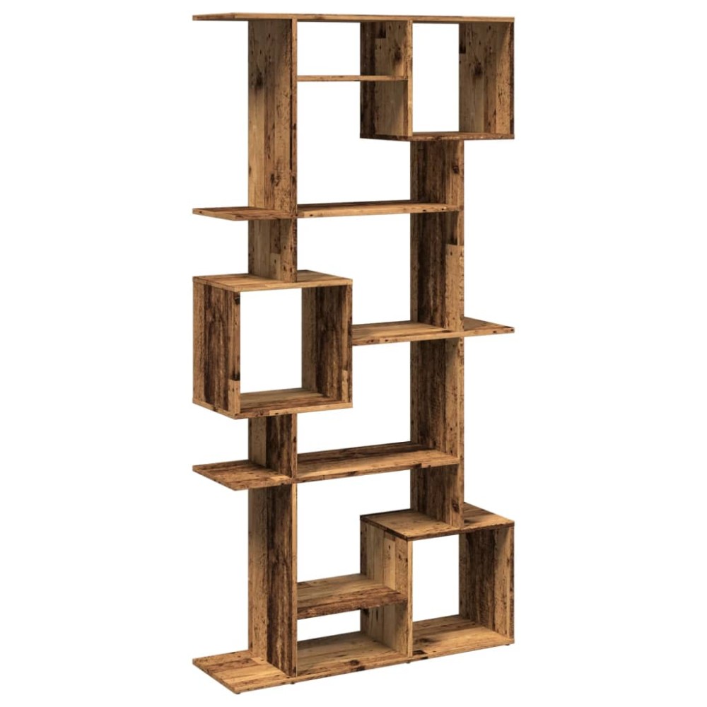 vidaXL Bibliotecă, lemn vechi, 92x29x188 cm, lemn prelucrat