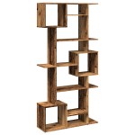 vidaXL Bibliotecă, lemn vechi, 92x29x188 cm, lemn prelucrat vidaXL Bibliotecă, lemn vechi, 92x29x188 cm, lemn prelucrat