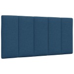 vidaXL Cadru de pat fără saltea țesătură albastră 100x200 cm vidaXL Cadru de pat fără saltea țesătură albastră 100x200 cm