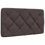 vidaXL Cadru de pat fără saltea, maro închis, 80x200 cm, textil vidaXL Cadru de pat fără saltea, maro închis, 80x200 cm, textil