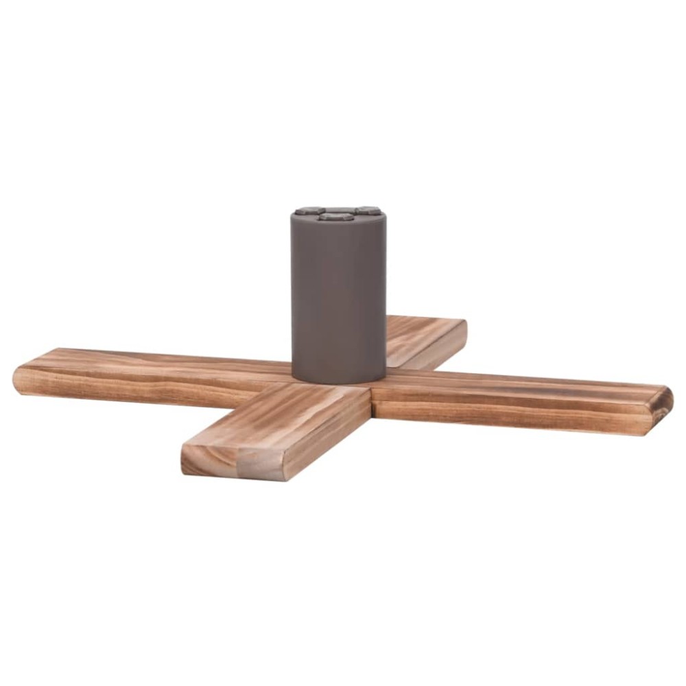 vidaXL Suport brad de Crăciun, 54x54x16 cm