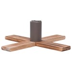 vidaXL Suport brad de Crăciun, 54x54x16 cm