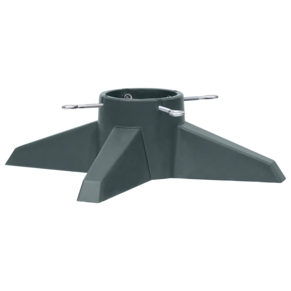 vidaXL Suport brad de Crăciun, verde, 55,5x55,5x15 cm