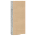 vidaXL Bibliotecă, gri beton, 80x30x189 cm, lemn prelucrat vidaXL Bibliotecă, gri beton, 80x30x189 cm, lemn prelucrat