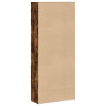 vidaXL Bibliotecă, stejar fumuriu, 80x30x189 cm, lemn prelucrat