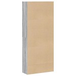 vidaXL Bibliotecă, gri sonoma, 80x30x189 cm, lemn prelucrat vidaXL Bibliotecă, gri sonoma, 80x30x189 cm, lemn prelucrat