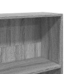 vidaXL Bibliotecă, gri sonoma, 80x30x189 cm, lemn prelucrat vidaXL Bibliotecă, gri sonoma, 80x30x189 cm, lemn prelucrat