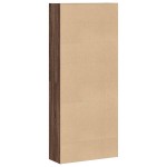 vidaXL Bibliotecă, stejar maro, 80x30x189 cm, lemn prelucrat vidaXL Bibliotecă, stejar maro, 80x30x189 cm, lemn prelucrat