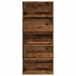 vidaXL Bibliotecă, lemn vechi, 80x30x189 cm, lemn prelucrat vidaXL Bibliotecă, lemn vechi, 80x30x189 cm, lemn prelucrat