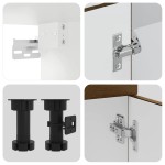 vidaXL Set dulap de bucătărie din 8 piese „Kalmar” stejar maro lemn