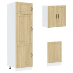 vidaXL Set dulap de bucătărie din 8 piese „Kalmar” lemn stejar Sonoma vidaXL Set dulap de bucătărie din 8 piese „Kalmar” lemn stejar Sonoma