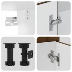 vidaXL Set dulap de bucătărie din 8 piese „Kalmar” stejar maro lemn vidaXL Set dulap de bucătărie din 8 piese „Kalmar” stejar maro lemn
