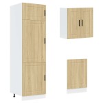 vidaXL Set dulap de bucătărie din 8 piese „Kalmar” lemn stejar Sonoma vidaXL Set dulap de bucătărie din 8 piese „Kalmar” lemn stejar Sonoma