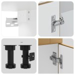 vidaXL Set dulap de bucătărie 8 piese „Kalmar” stejar artizanal lemn