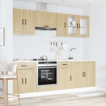 vidaXL Set dulap de bucătărie din 8 piese „Kalmar” lemn stejar Sonoma vidaXL Set dulap de bucătărie din 8 piese „Kalmar” lemn stejar Sonoma