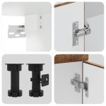 vidaXL Set de dulapuri de bucătărie 4 piese „Porto” Lemn vechi lemn vidaXL Set de dulapuri de bucătărie 4 piese „Porto” Lemn vechi lemn