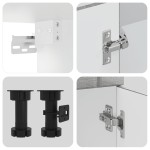 vidaXL Set de dulapuri de bucătărie 11 piese „Lucca” lemn Sonoma gri vidaXL Set de dulapuri de bucătărie 11 piese „Lucca” lemn Sonoma gri