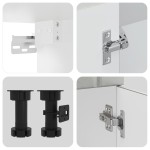vidaXL Set dulapuri de bucătărie 14 piese „Lucca” gri beton Lemn vidaXL Set dulapuri de bucătărie 14 piese „Lucca” gri beton Lemn