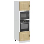 vidaXL Dulapuri pentru cuptor 2 buc Kalmar stejar sonoma lemn prelucrat vidaXL Dulapuri pentru cuptor 2 buc Kalmar stejar sonoma lemn prelucrat