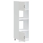 vidaXL Dulapuri pentru cuptor 2 buc Lucca alb lemn prelucrat vidaXL Dulapuri pentru cuptor 2 buc Lucca alb lemn prelucrat