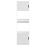 vidaXL Dulapuri pentru cuptor 2 buc Porto Alb lemn prelucrat