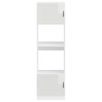 vidaXL Dulapuri pentru cuptor 2 buc Porto alb lucios lemn prelucrat