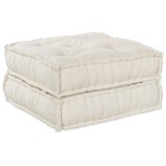 vidaXL Canapea modulară 2 pcs Crem 140 x 70 x 36 cm țesătură