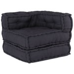 vidaXL Pernă 2 pcs Antracit 70 x 70 x 54 cm Poliester vidaXL Pernă 2 pcs Antracit 70 x 70 x 54 cm Poliester