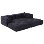 vidaXL Pernă 2 pcs Antracit 70 x 70 x 54 cm Poliester vidaXL Pernă 2 pcs Antracit 70 x 70 x 54 cm Poliester