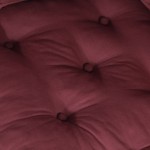 vidaXL Perne Modulare , 2 piese, Material Vișiniu