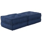 vidaXL Pernă 2 pcs albastru 70 x 70 x 36 cm Poliester vidaXL Pernă 2 pcs albastru 70 x 70 x 36 cm Poliester