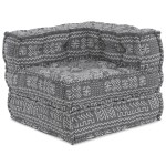 vidaXL Canapea Modulară cu 3 Locuri ce devine Pat - Stofă Gri Deschis vidaXL Canapea Modulară cu 3 Locuri ce devine Pat - Stofă Gri Deschis