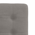 vidaXL Scaune de sufragerie, 4 buc., gri taupe, material textil vidaXL Scaune de sufragerie, 4 buc., gri taupe, material textil