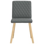 vidaXL Scaune de bucătărie pivotante, 4 buc., gri închis, textil vidaXL Scaune de bucătărie pivotante, 4 buc., gri închis, textil